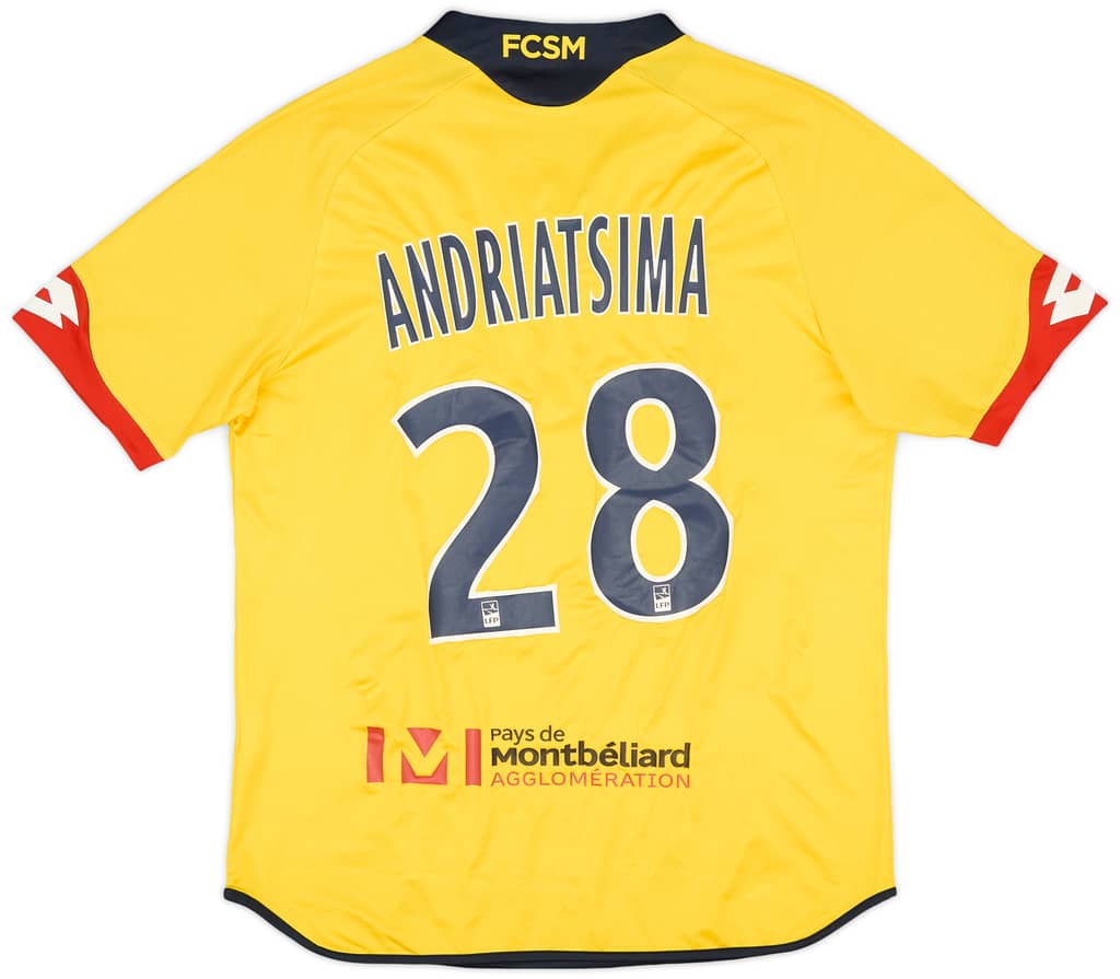 2016-17 Sochaux Home Shirt Andriatsima #28 - 8/10 - (L)