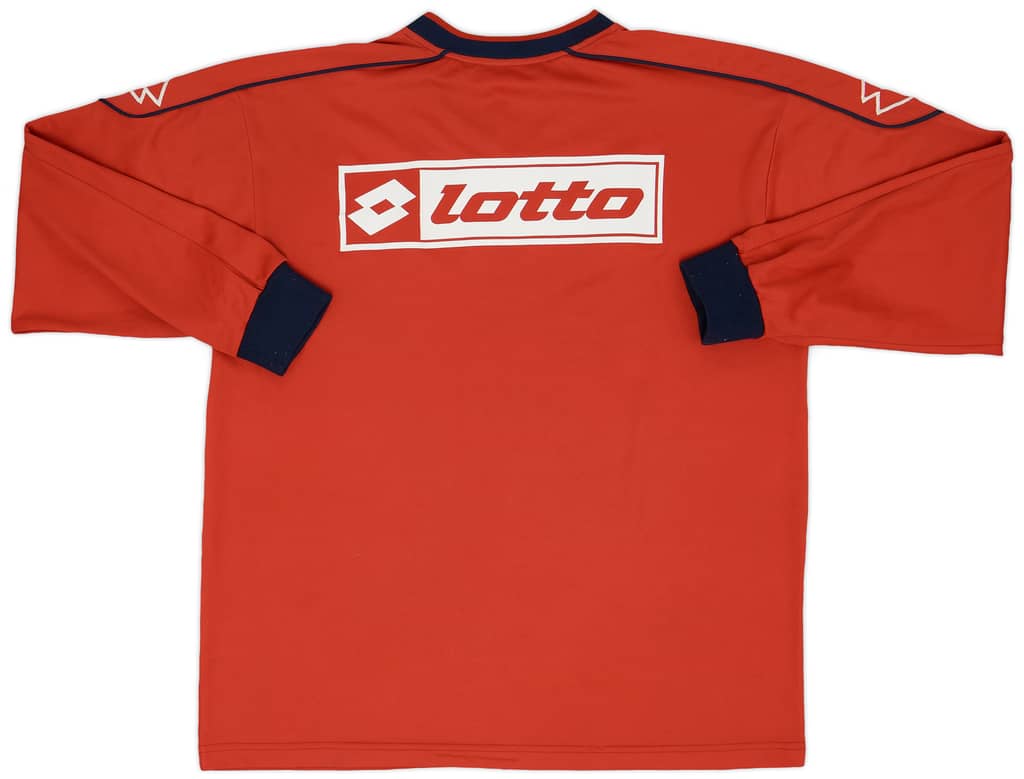 1997-98 Bari Lotto Training L/S Shirt - 7/10 - (XL)