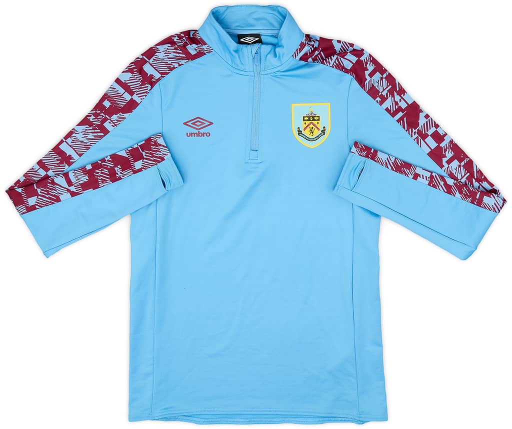 2020-21 Burnley Umbro 1/4 Zip Drill Top - 7/10 - (S)