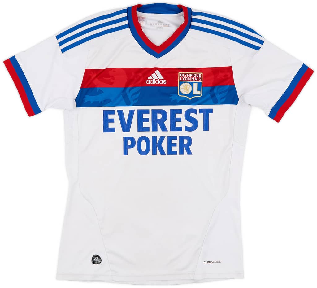 2011-12 Lyon Home Shirt - 5/10 - (XL.Boys)