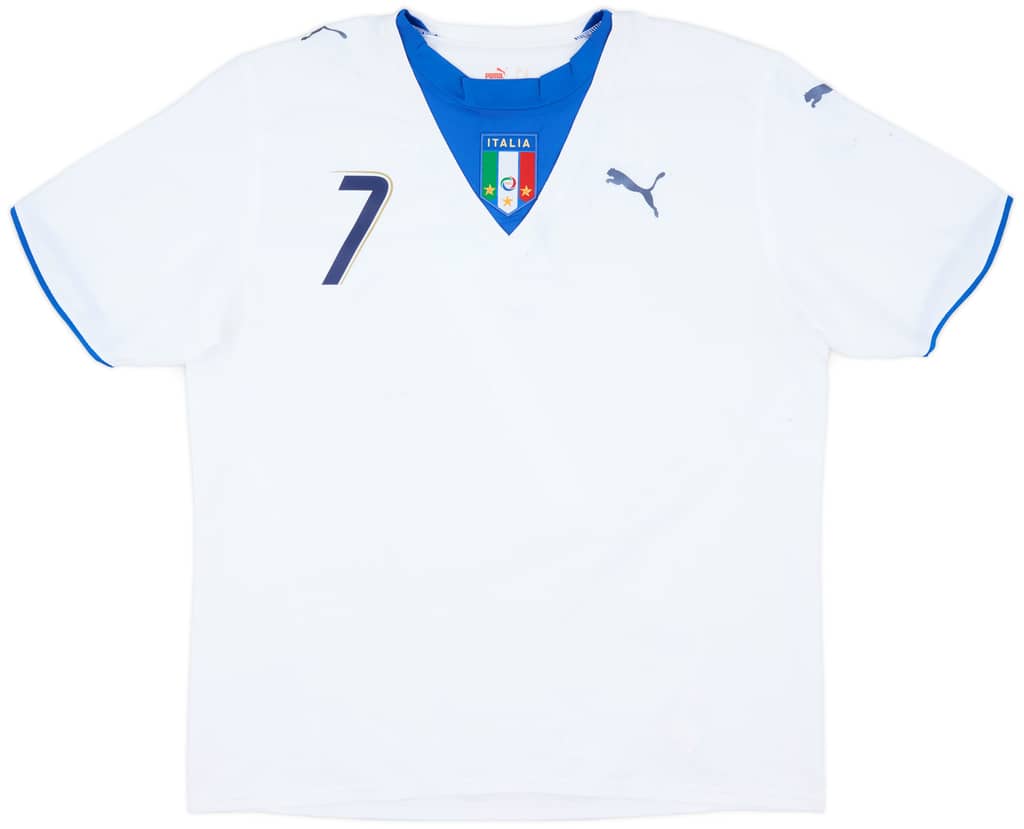 2006 Italy Away Shirt Del Piero #7 - 5/10 - (XL)