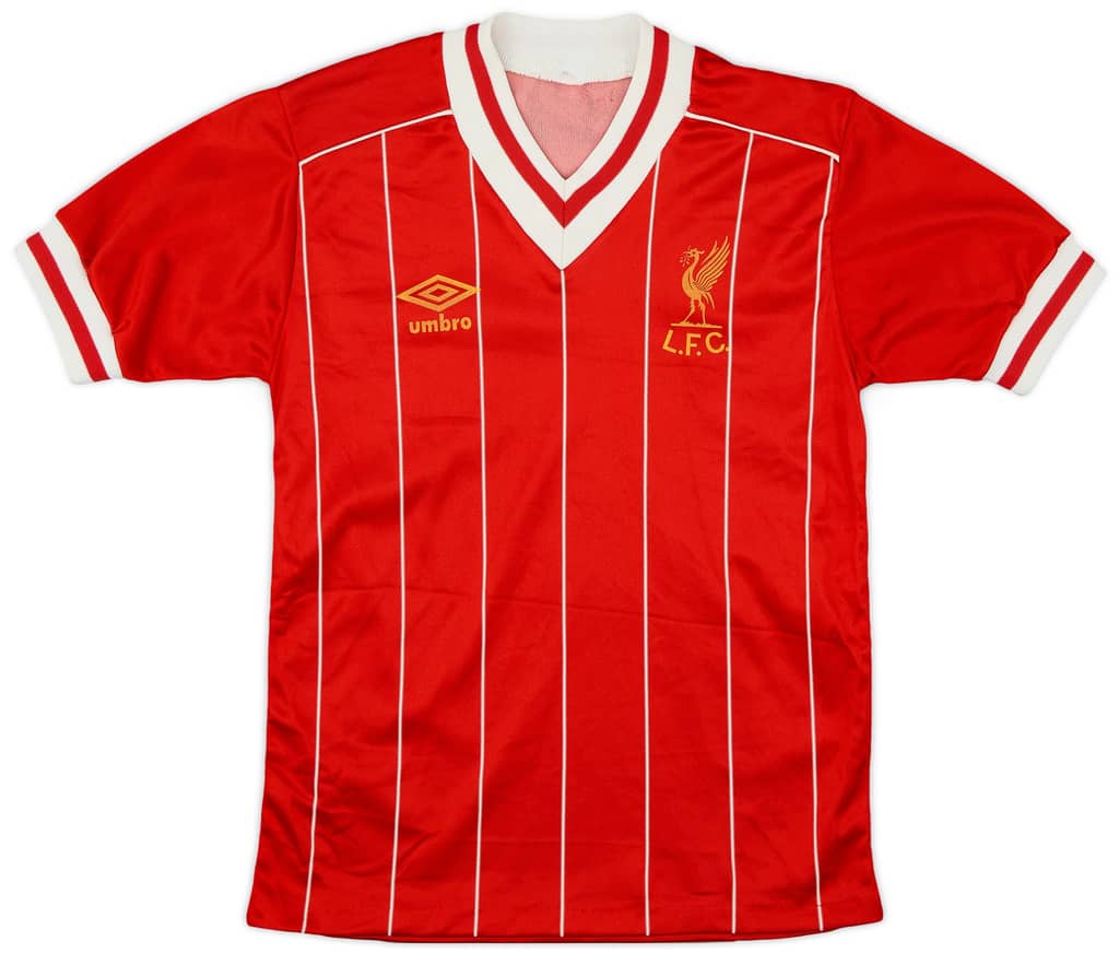 1982-85 Liverpool Home Shirt - 5/10 - (L.Boys)