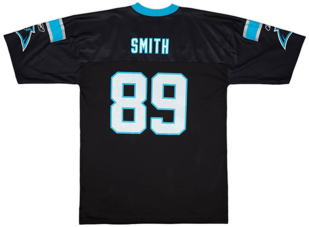 2005-06 Carolina Panthers Smith #89 Reebok Replica Home Jersey - 9/10 - (XL)