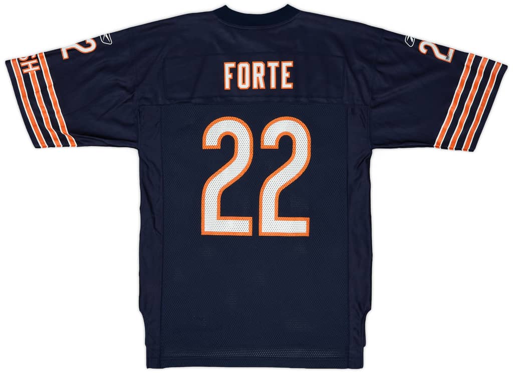 2008-11 Chicago Bears Forte #22 Reebok On Field Home Jersey - 7/10 - (M)