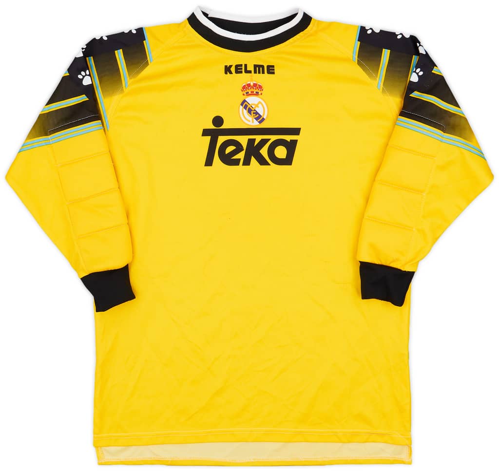 1997-98 Real Madrid GK Shirt - 7/10 - (XL.Boys)