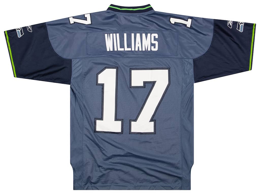 2010-11 Seattle Seahawks Williams #17 Reebok Premier Jersey (Home) M