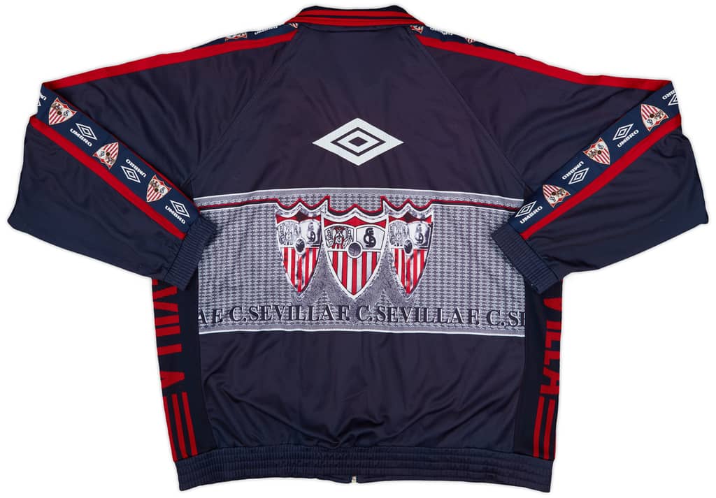 1995-96 Sevilla Umbro Track Jacket - 7/10 - (XL)