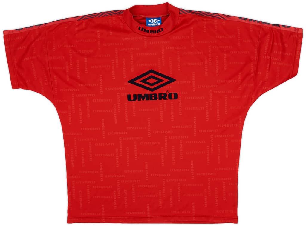 1990s Umbro Training Shirt - 8/10 - (XL)