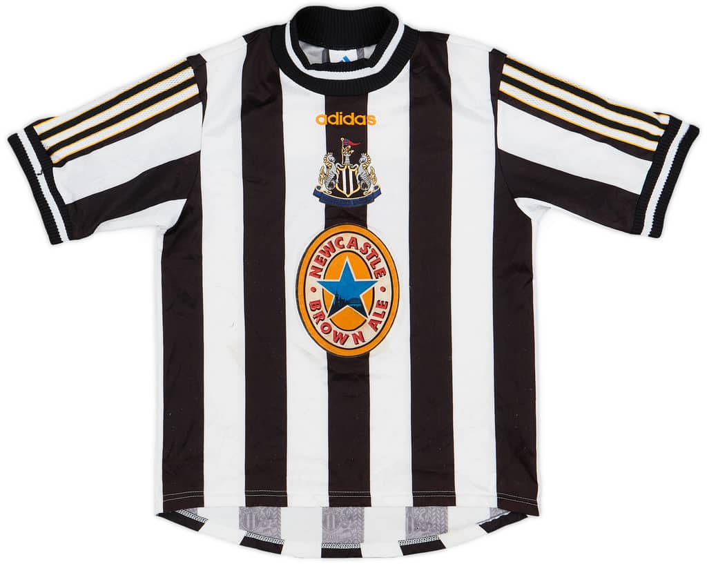 1997-99 Newcastle Home Shirt - 7/10 - (L.Boys)