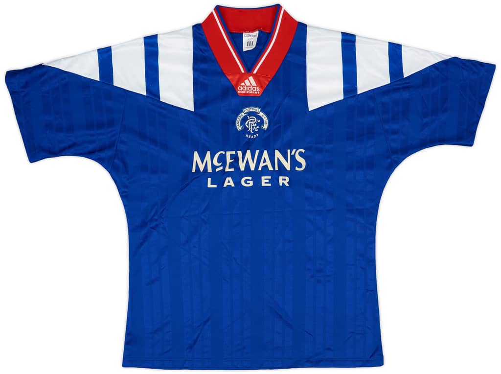 1992-94 Rangers Home Shirt - 8/10 - (M/L)