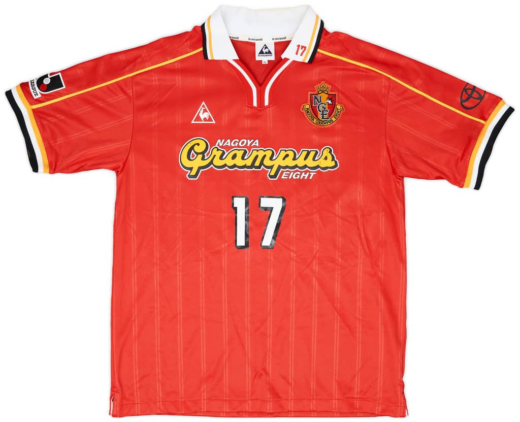 2000 Nagoya Grampus Eight Match Issue Home Shirt #17 (Miyahara)