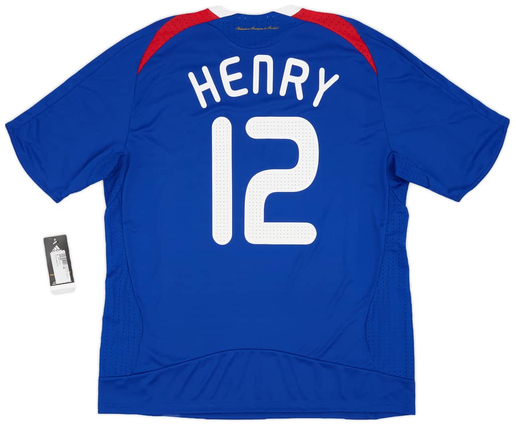 2007-08 France Home Shirt Henry #12 (XL)