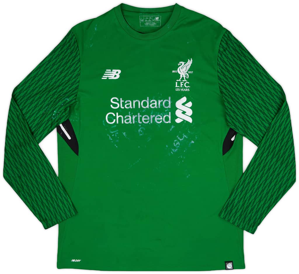 2017-18 Liverpool '125 Years' GK Shirt - 3/10 - (L)