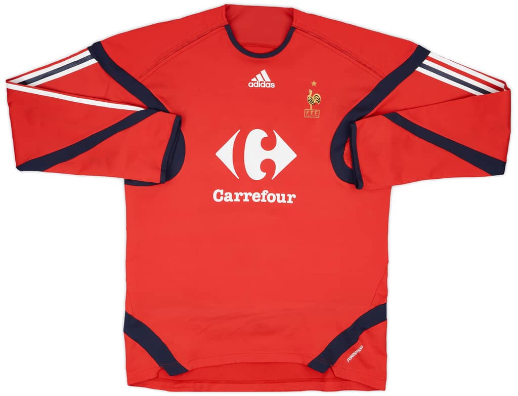 2006-07 France adidas Player Issue Sweat Top - 5/10 - (L)