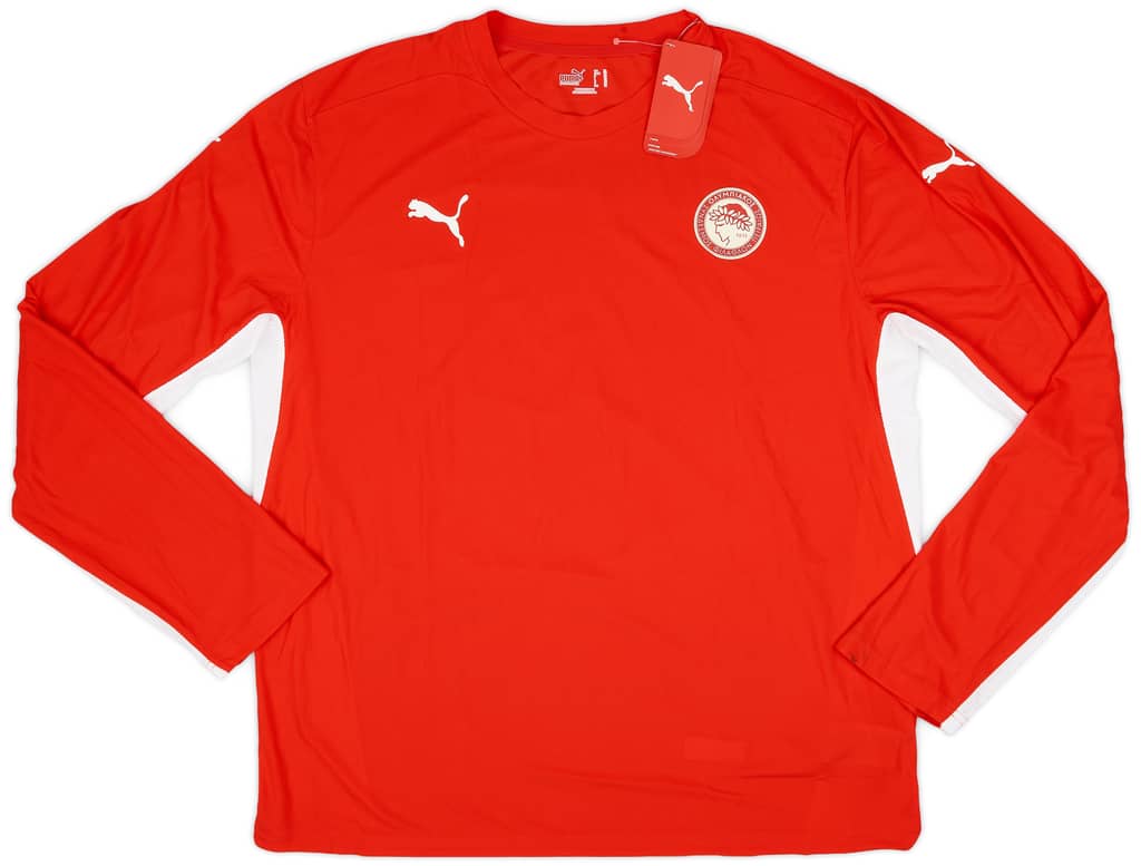 2008-09 Olympiakos Puma Training L/S Shirt (XL)