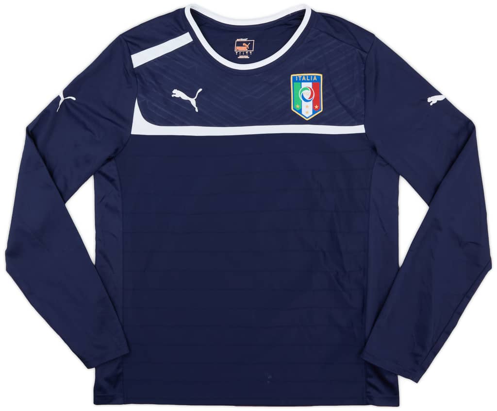 2012-13 Italy Puma Training L/S Shirt - 7/10 - (L)
