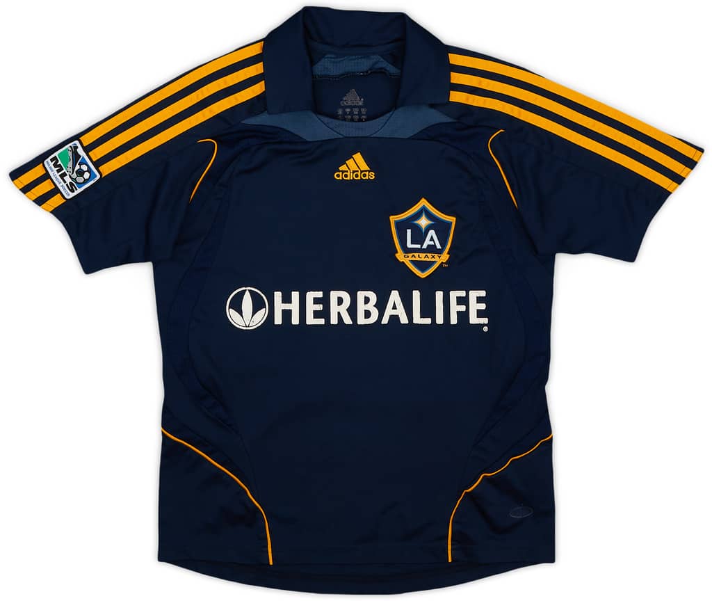 2007-08 LA Galaxy Away Shirt Beckham #23 - 6/10 - (S.Boys)