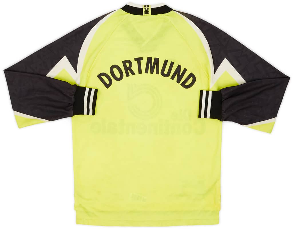 1995-96 Borussia Dortmund Home L/S Shirt - 5/10 - (M)