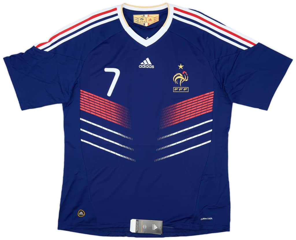 2009-10 France Home Shirt Ribery #7 (XL)