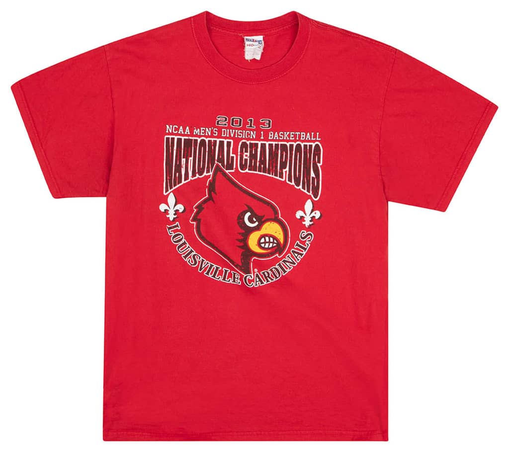 2013 Louisville Cardinals National Champions Tee L