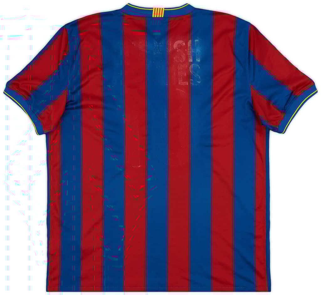 2009-10 Barcelona Home Shirt - 5/10 - (XL)