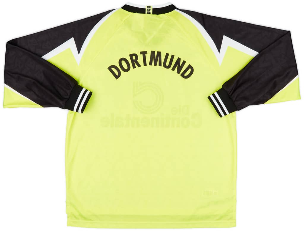 1995-96 Borussia Dortmund Home L/S Shirt - 10/10 - (XXL)