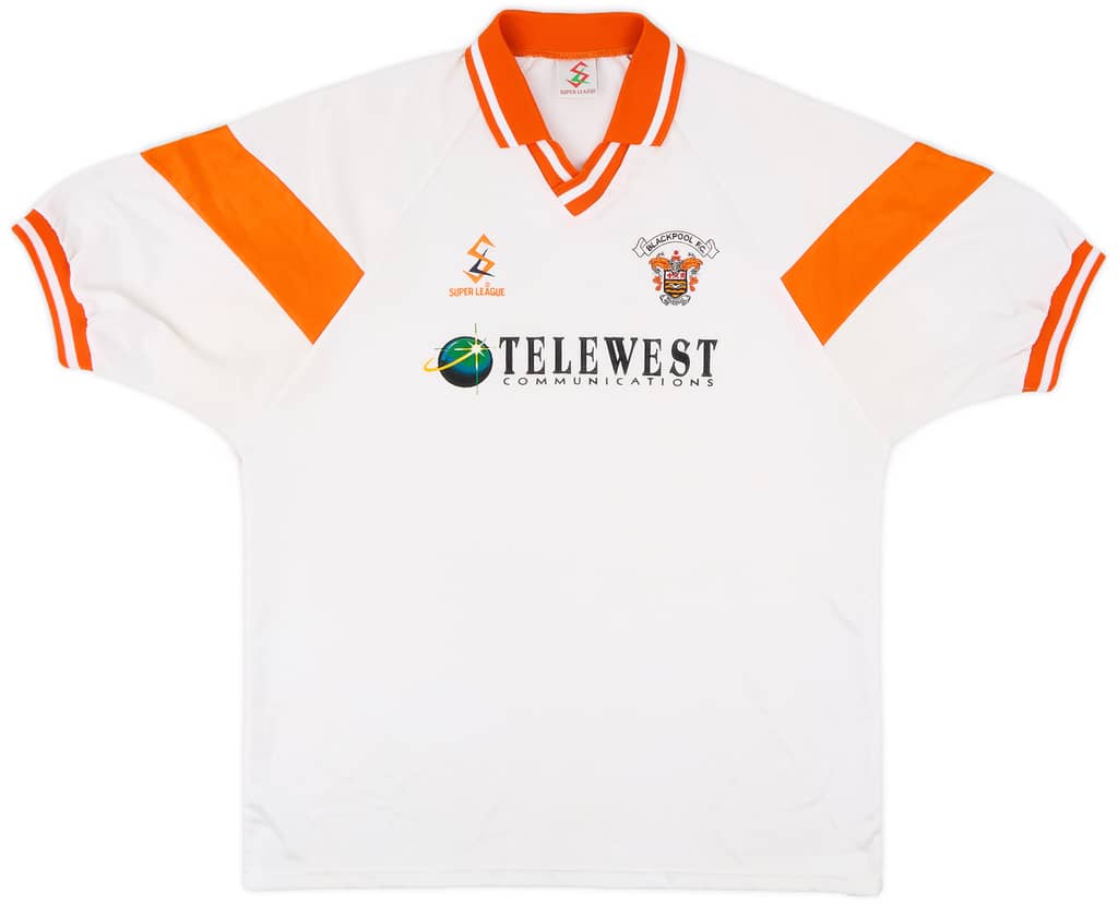 1999-01 Blackpool Away Shirt - 8/10 - (XL)