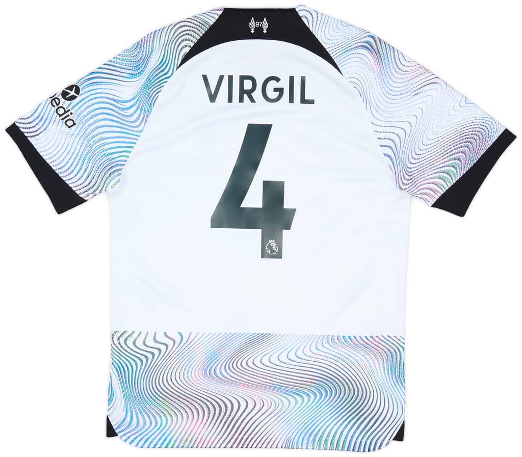 2022-23 Liverpool Away Shirt Virgil #4
