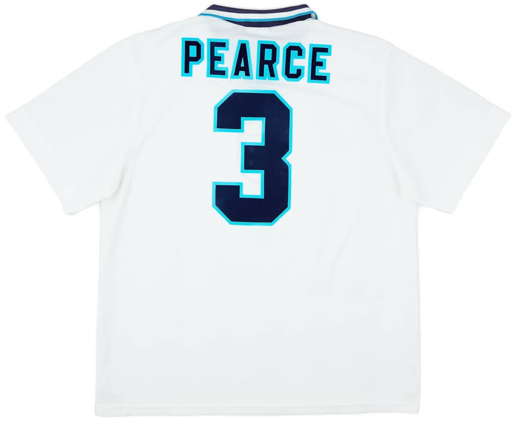 1995-97 England Home Shirt Pearce #3 - 9/10 - (XXL)