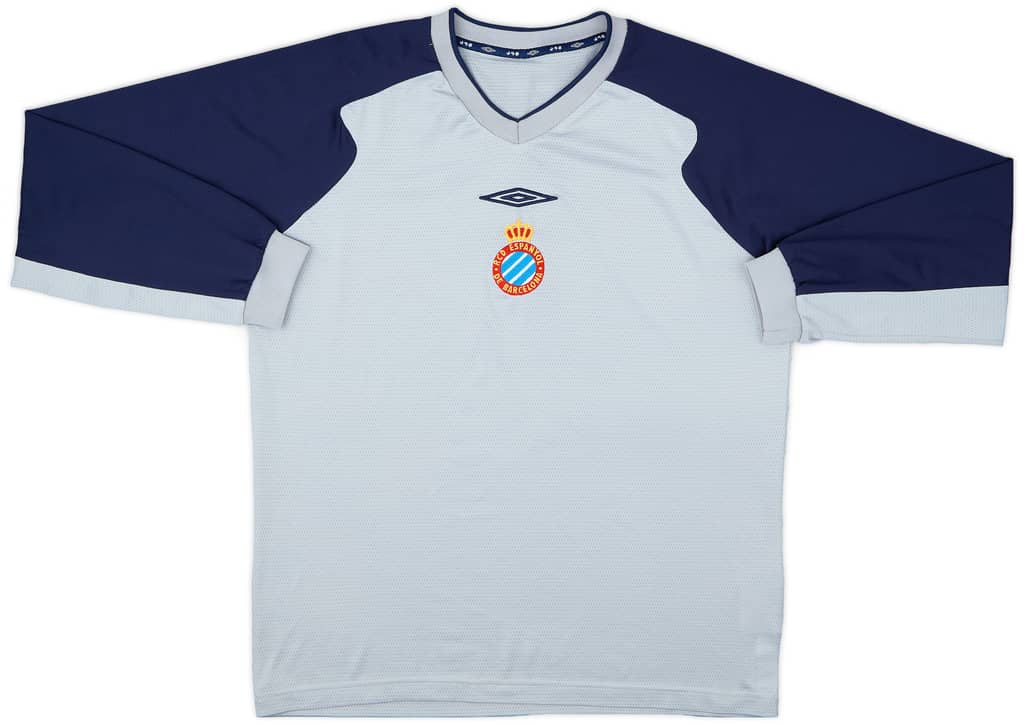 2002-03 Espanyol Umbro Training L/S Shirt - 9/10 - (L)