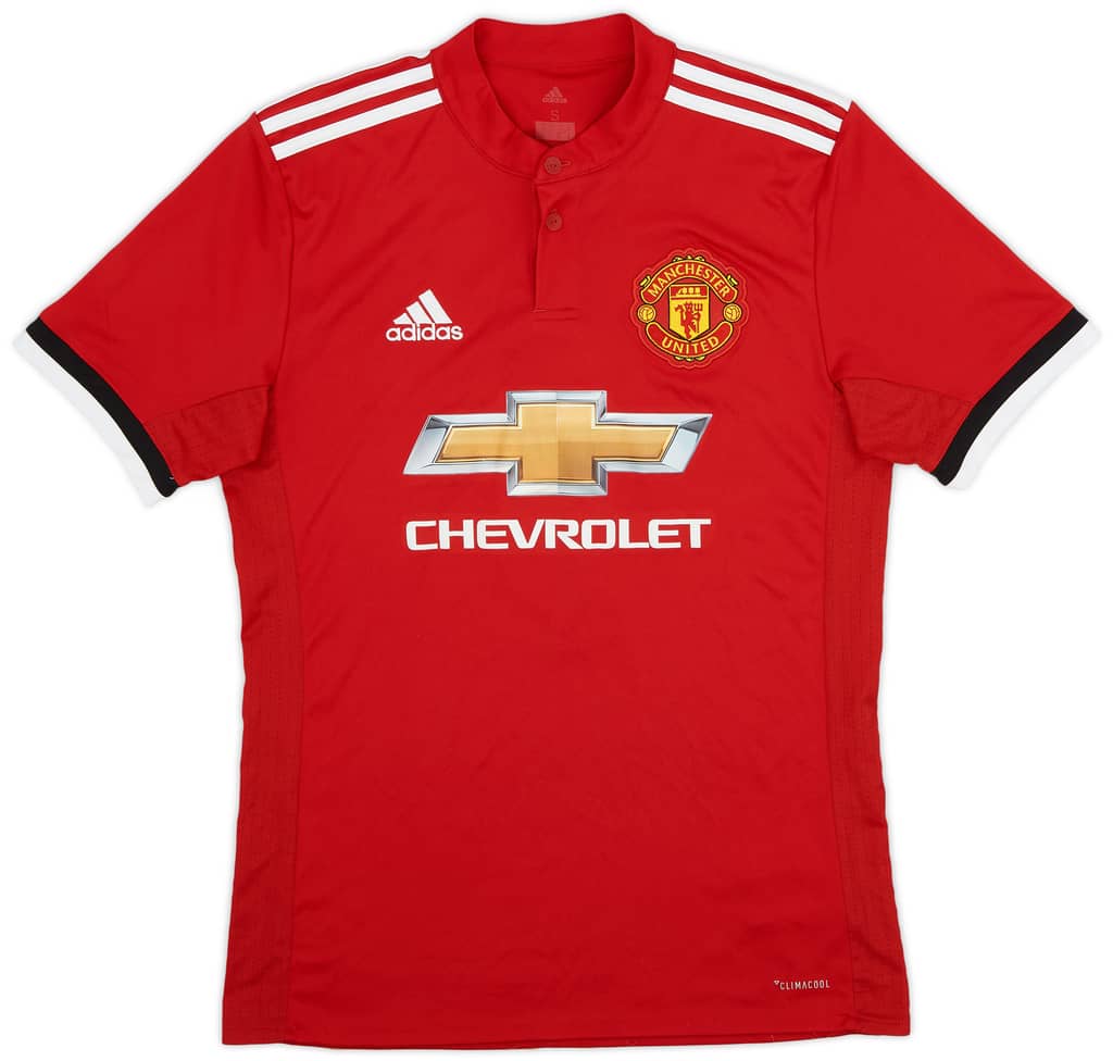 2017-18 Manchester United Home Shirt Lukaku #9 - 7/10 - (S)