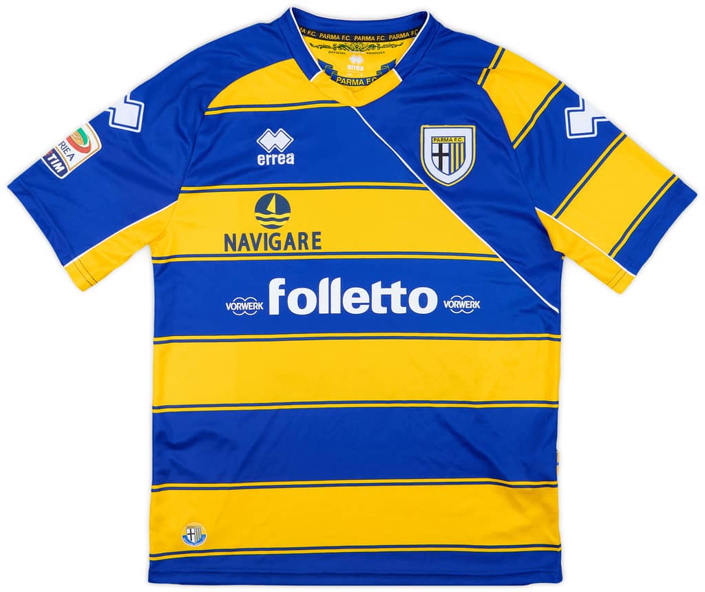 2012-13 Parma Match Issue Third Shirt Sansone #21