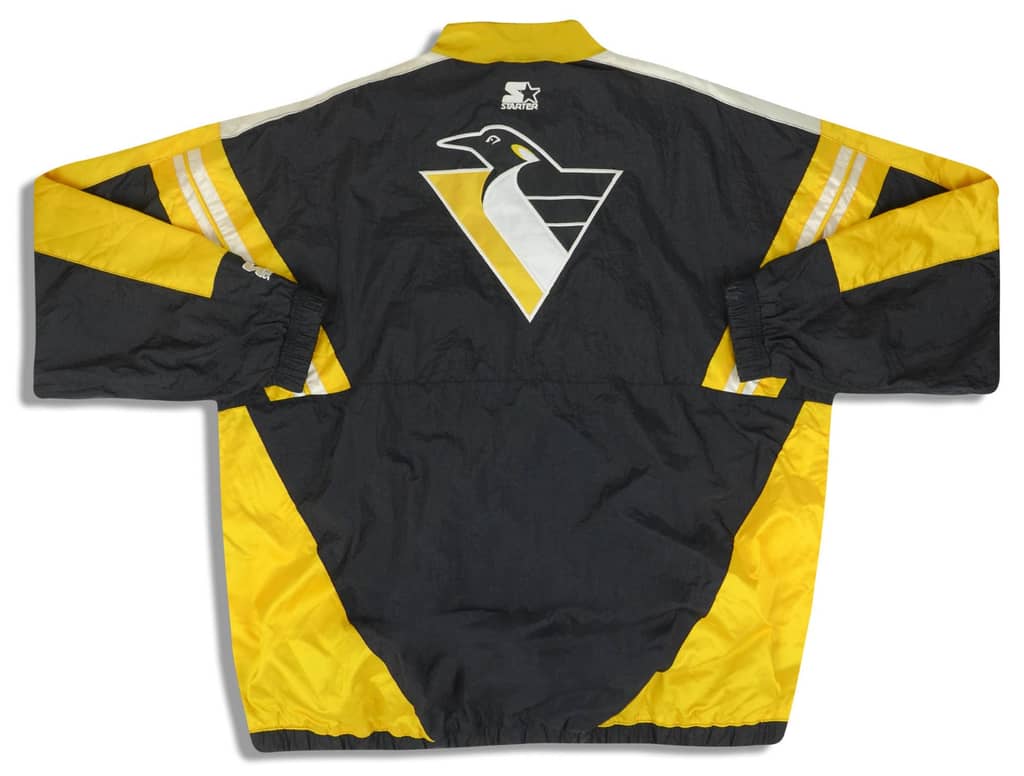 1990s Pittsburgh Penguins Starter Rain Jacket XL