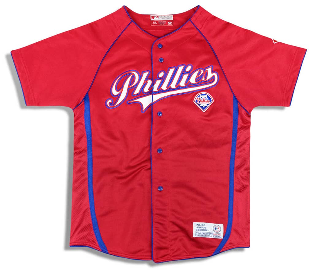 2000s Philadelphia Phillies True Fan Jersey Y