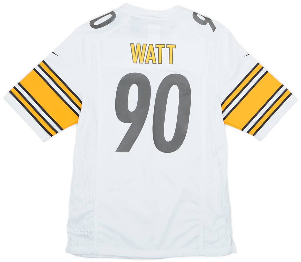 2017-24 Pittsburgh Steelers Watt #90 Nike Game Away Jersey (S)