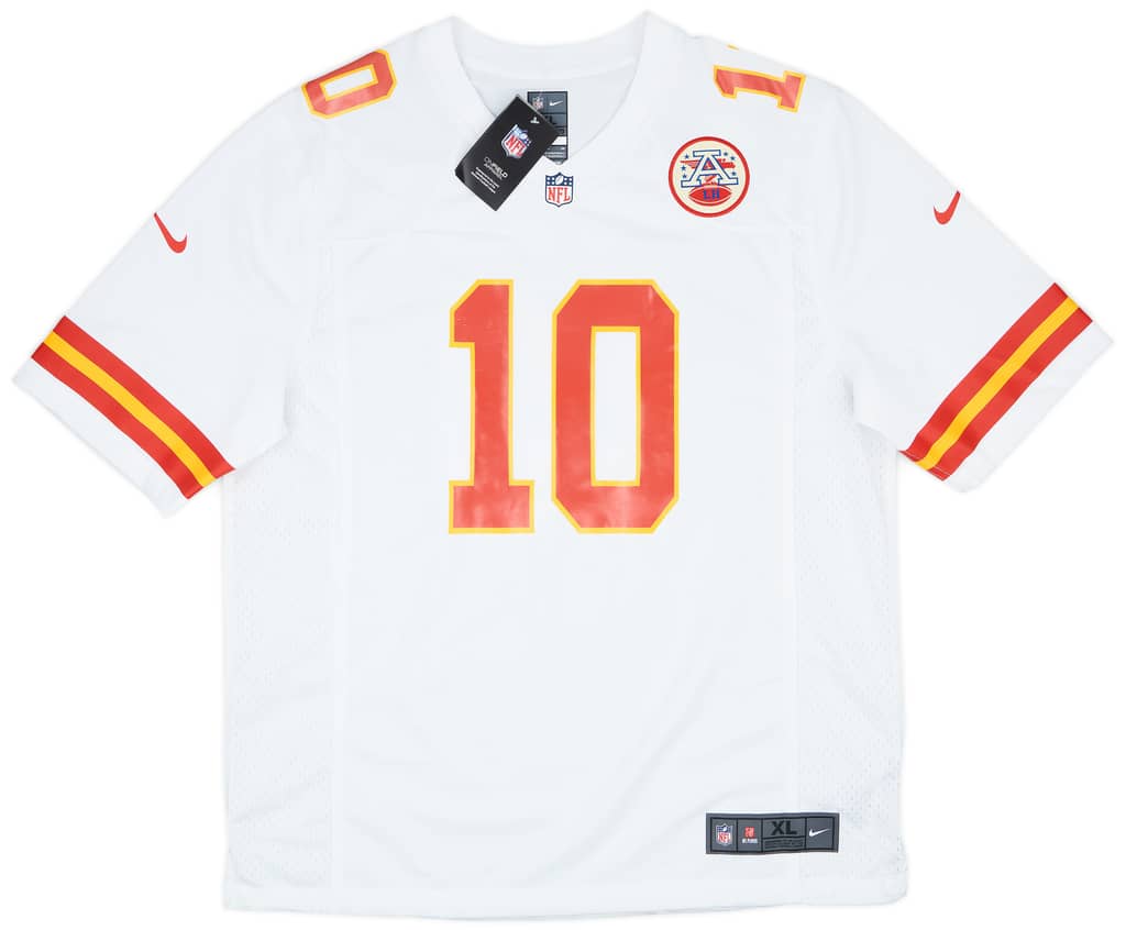 2016-21 Kansas City Chiefs Hill #10 Nike Game Away Jersey (XL)