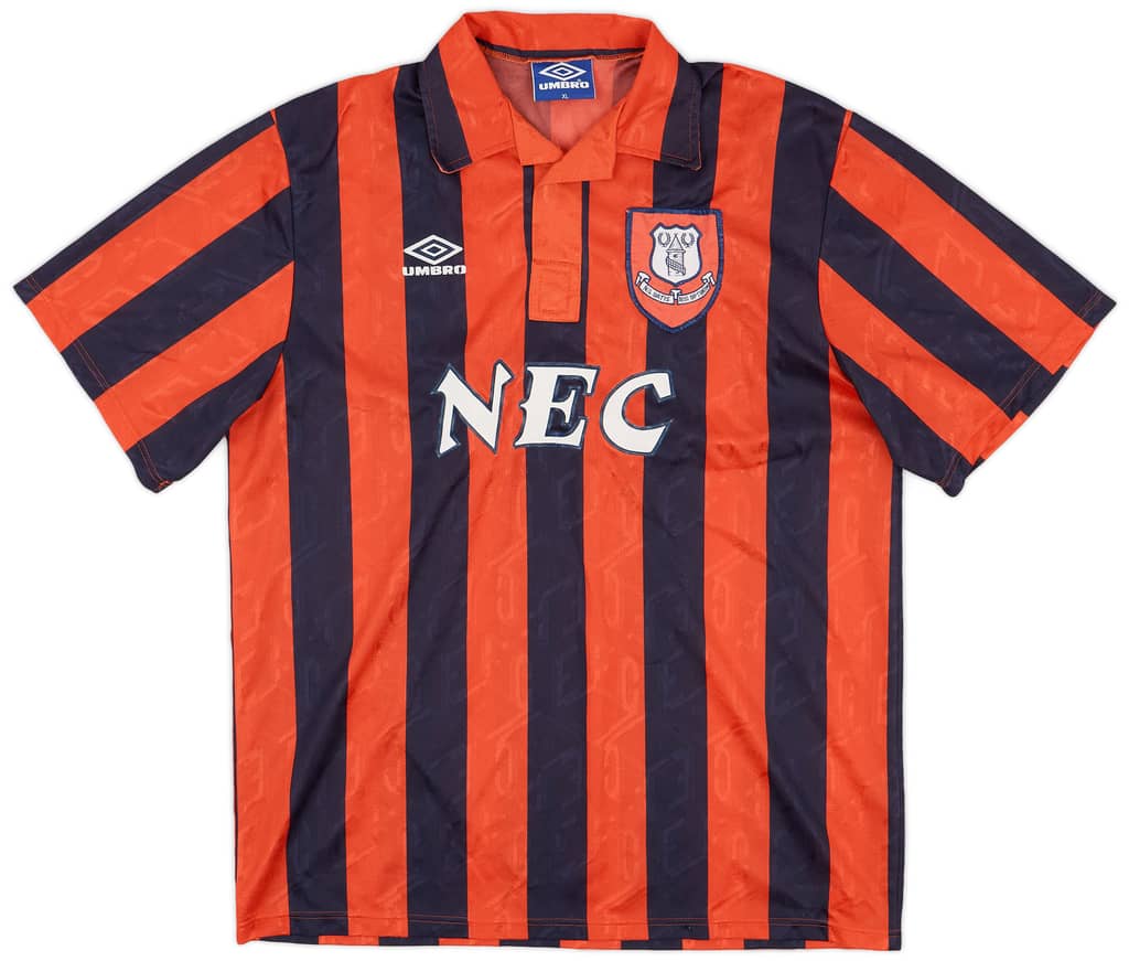 1992-94 Everton Away Shirt - 8/10 - (XL)