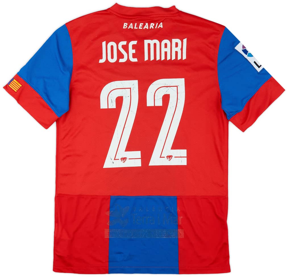 2015-16 Levante Home Shirt Jose Mari #22 - 5/10 - (S)