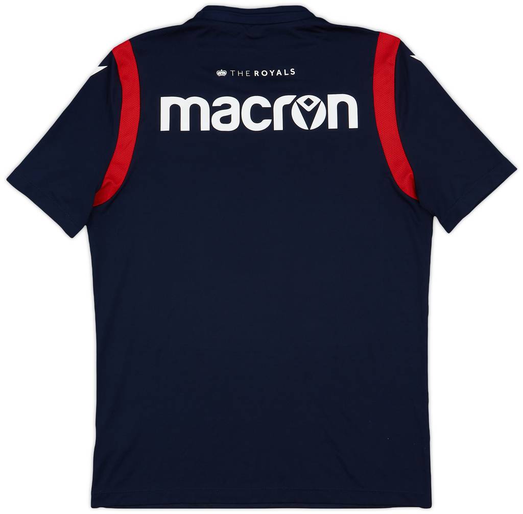 2019-20 Reading Staff Issue Macron Training Shirt 'KC' - 9/10 - (L)