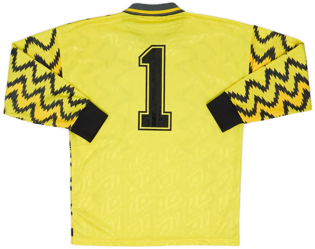 1992-94 England GK Shirt #1 (Woods) - 7/10 - (M)