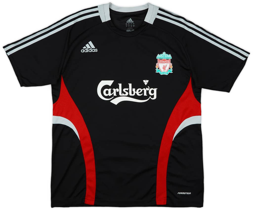 2008-09 Liverpool adidas Formotion Training Shirt - 9/10 - (L)