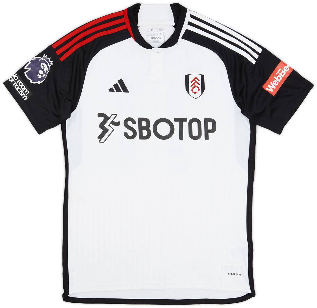 2023-24 Fulham Match Worn Home Shirt Adama #11