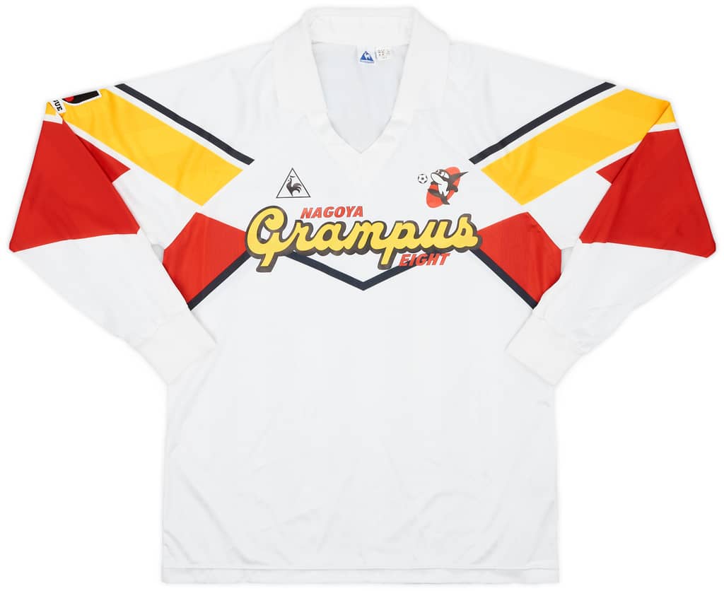 1992 Nagoya Grampus Eight Away L/S Shirt - 9/10 - (L)