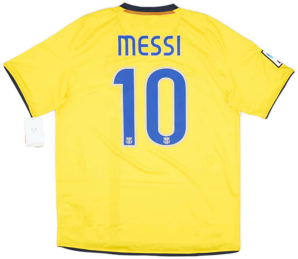 2008-10 Barcelona Away Shirt Messi #10 (L)
