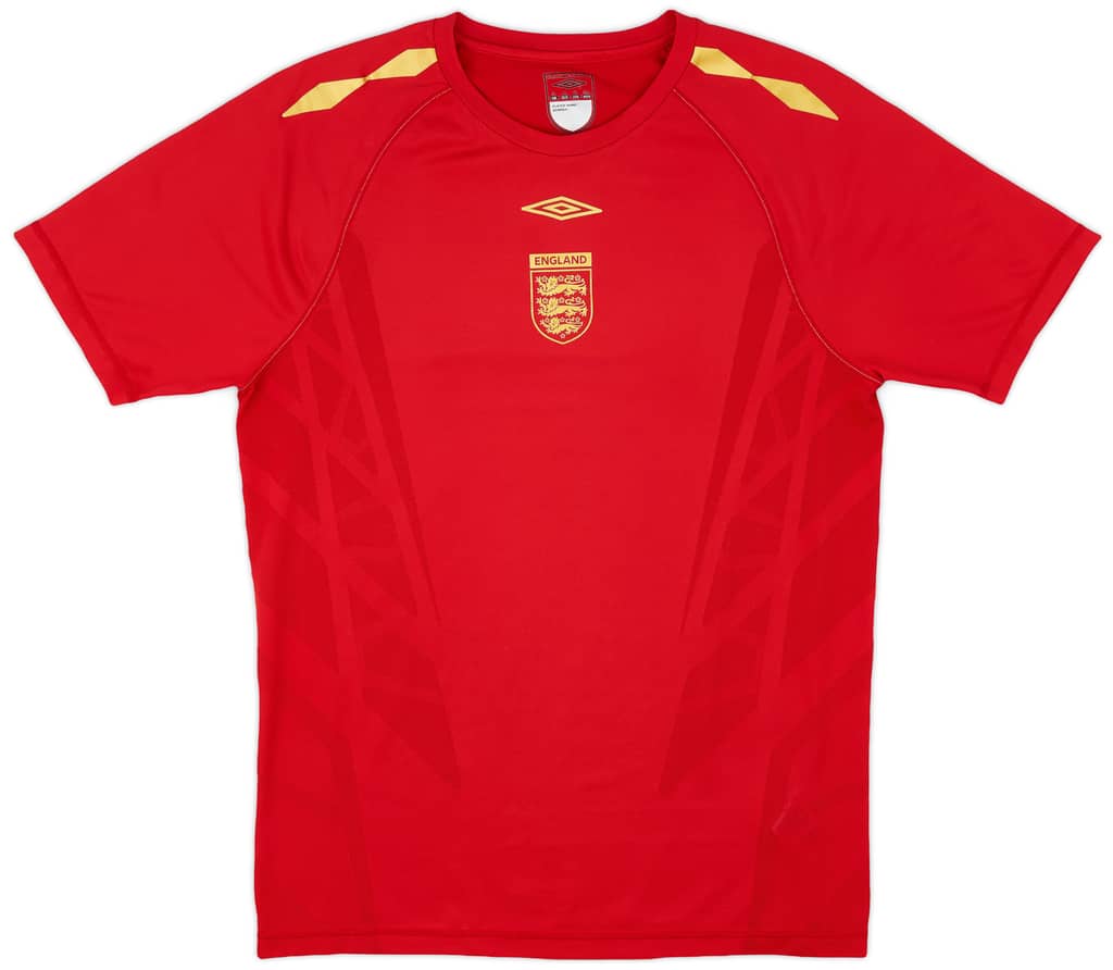2008-10 England Umbro Training Shirt - 8/10 - (XL)