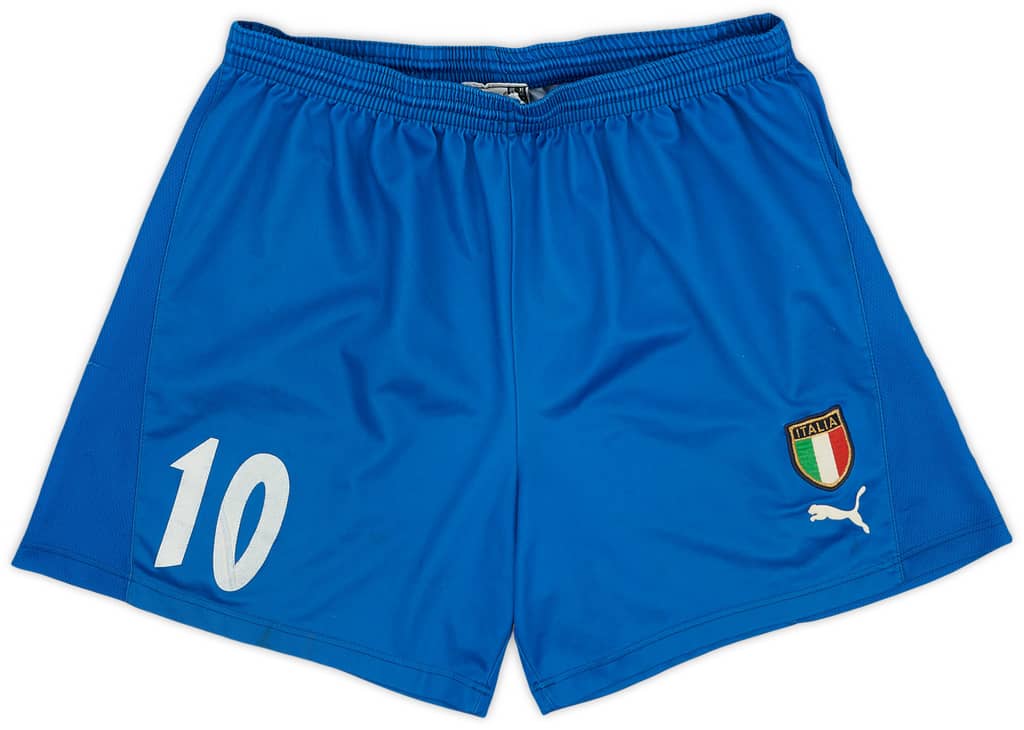 2003-04 Italy Player Issue Away Shorts #10 - 6/10 - (XL)