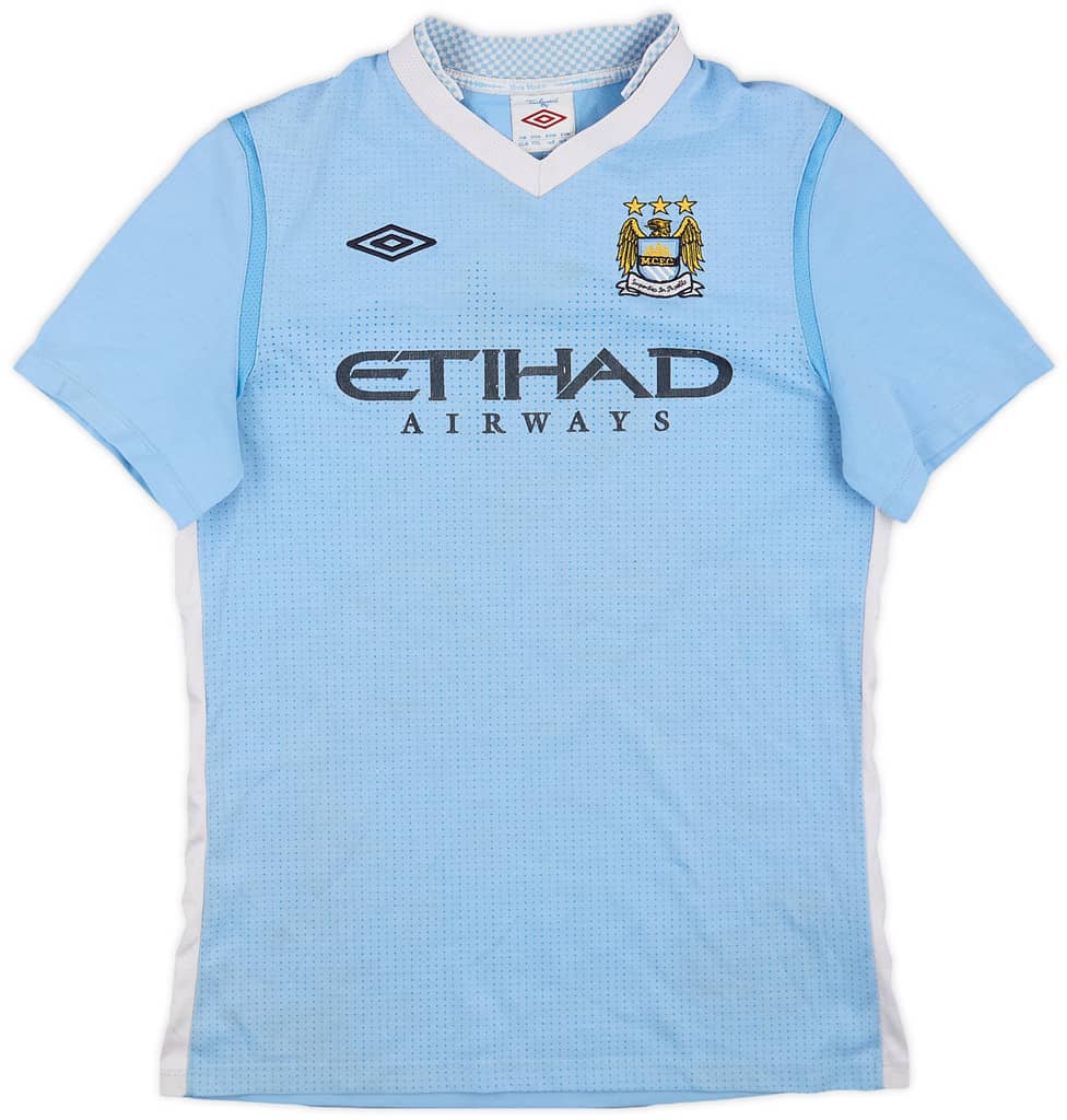 2011-12 Manchester City Home Shirt - 6/10 - (XL.Boys)