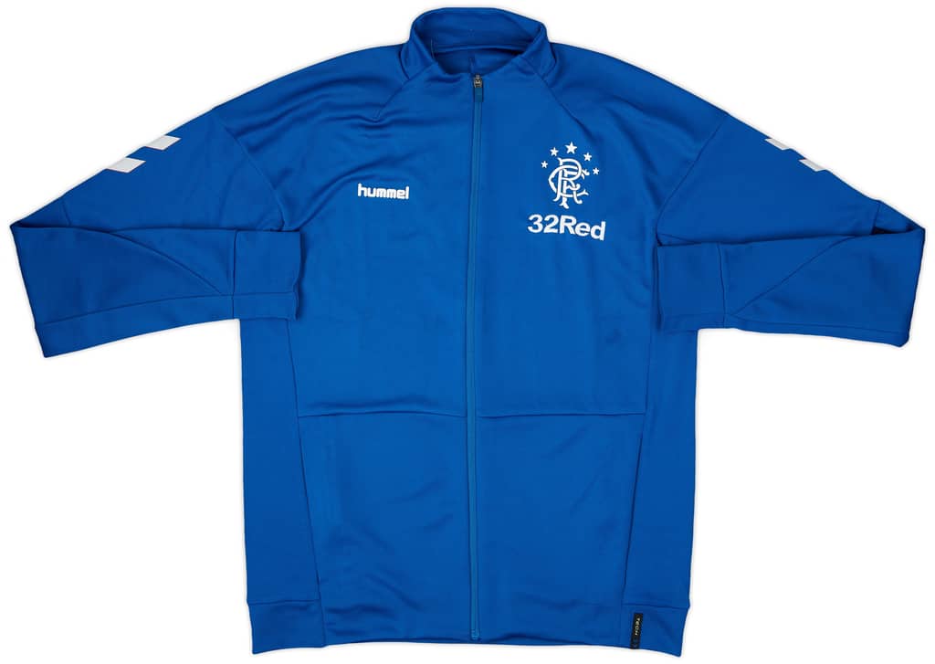 2018-19 Rangers Hummel Track Jacket - 7/10 - (L)