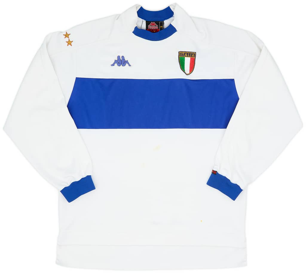 1998-00 Italy Away L/S Shirt - 7/10 - (L)