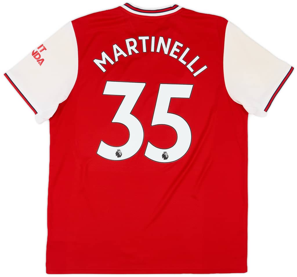 2019-20 Arsenal Home Shirt Martinelli #35 - 6/10 - (XL)